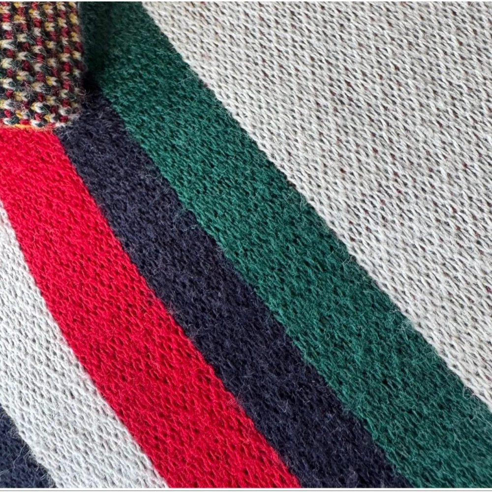 Tommy Hilfiger Blanket Throw White Navy One Size